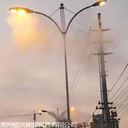 贵州花溪区步行街喷雾降温景观设备